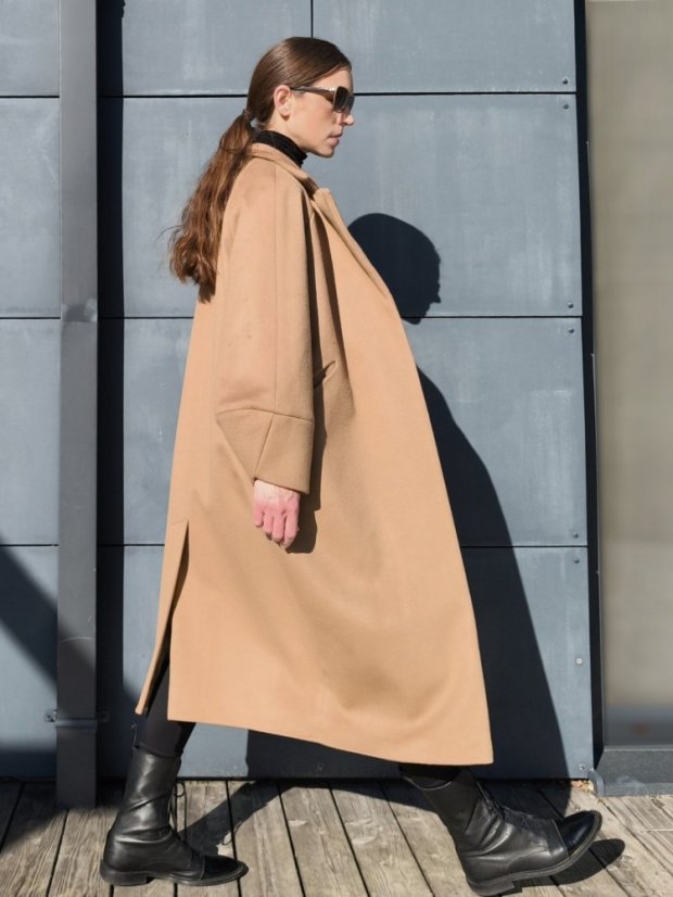 coat_FIVE_ - size: S, color: beige