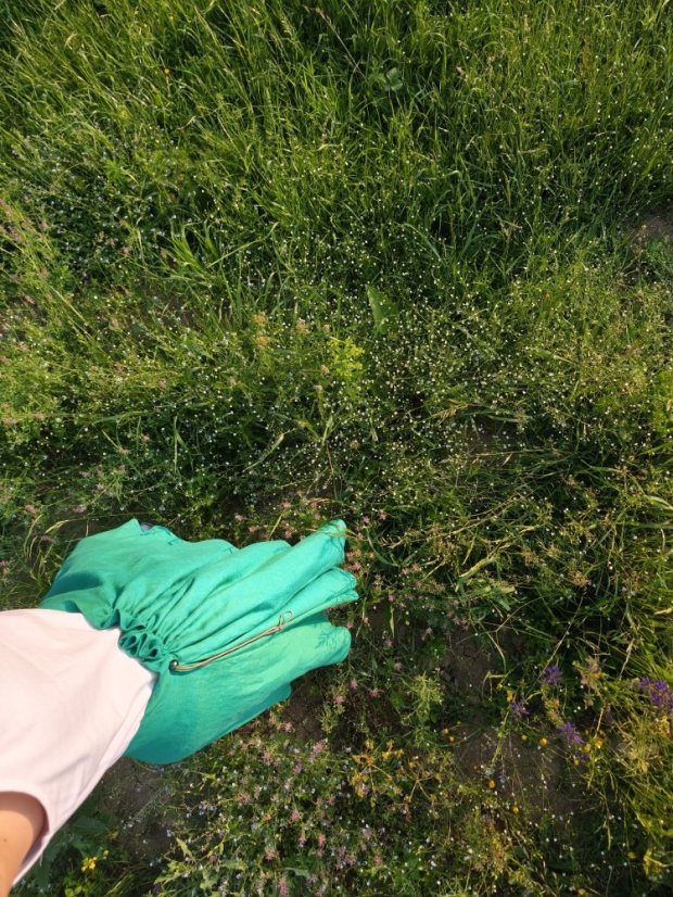 Ľanová sukňa _MINIMAL_skladom - veľkosť: S, farba: biela