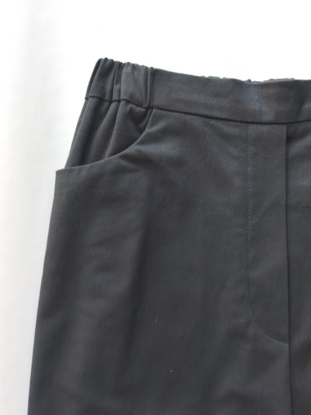 trousers _ LINI _ stretch tencel, 36 black - size: 36, color: čierna