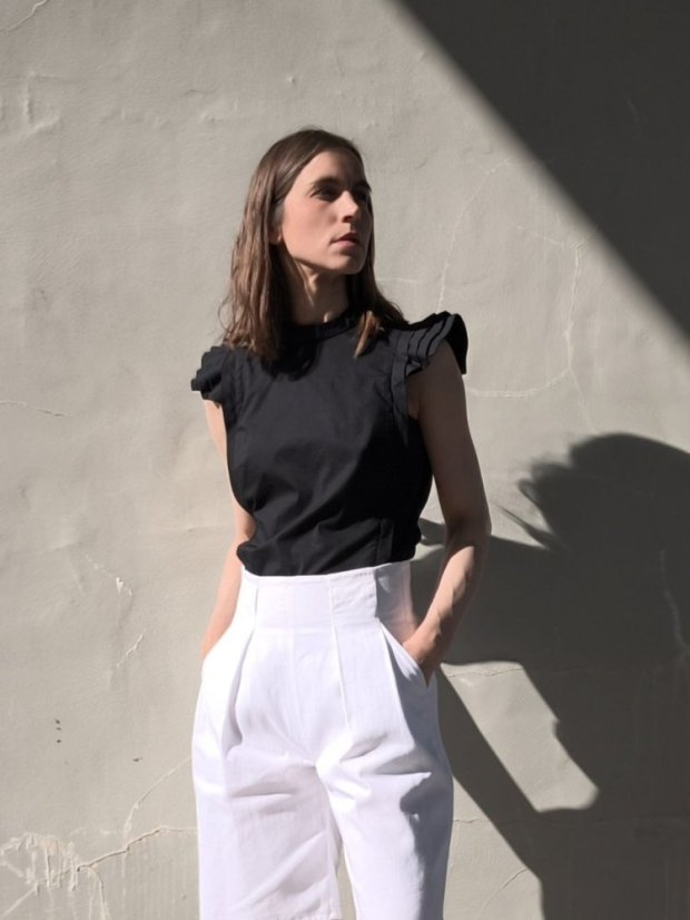 blouse_SIX_ - size: 42, color: čierna