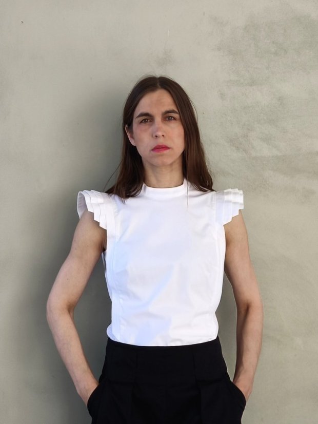 blouse_SIX_ - size: 42, color: čierna