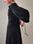 šaty_EIGHT_ viscose satin - veľkosť: XS, farba: čierna