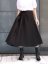 zimná sukňa _MINIMAL_ čierna - veľkosť: XL