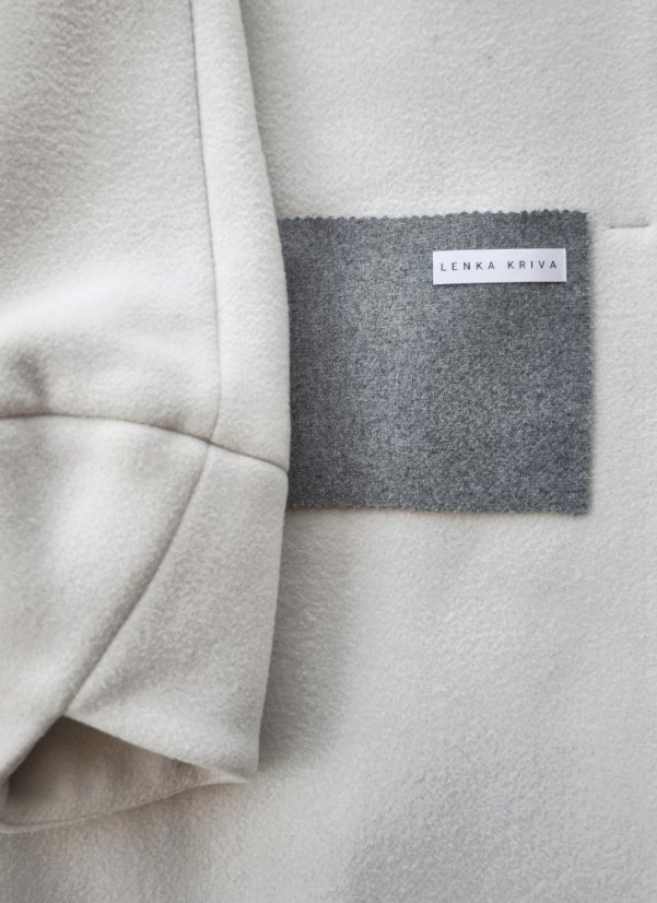 coat_FIVE_ - size: XL, color: light grey