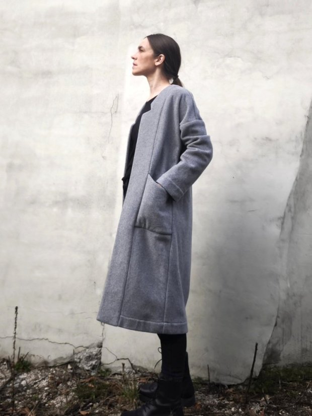 kardigán_MAXi_bavlnený_fleece - veľkosť: S, farba: biela