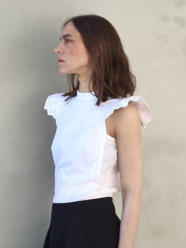 blouse_SIX_ - size: 42, color: čierna