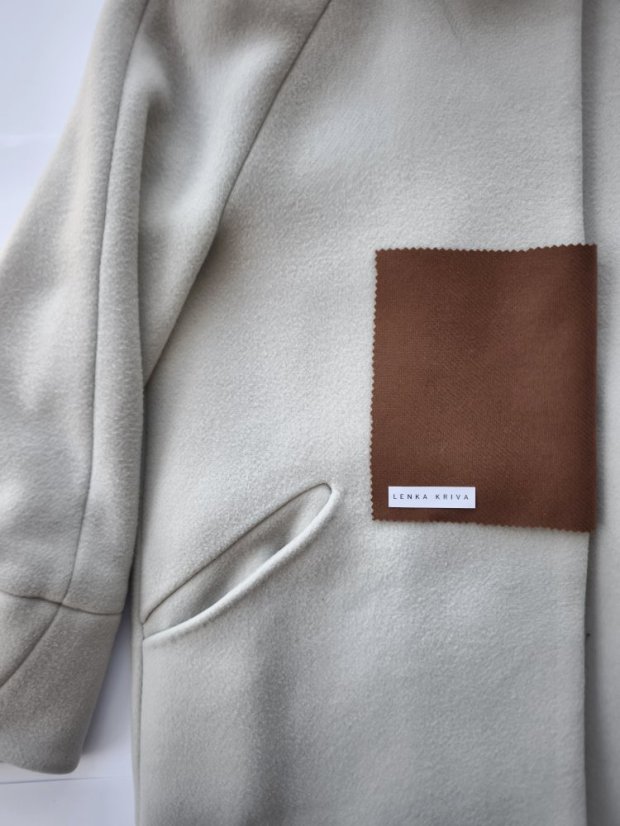 coat_FIVE_ - size: XL, color: light grey