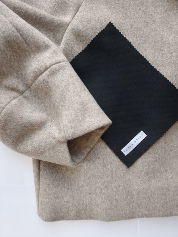 coat_SIX_ - size: S, color: čierna