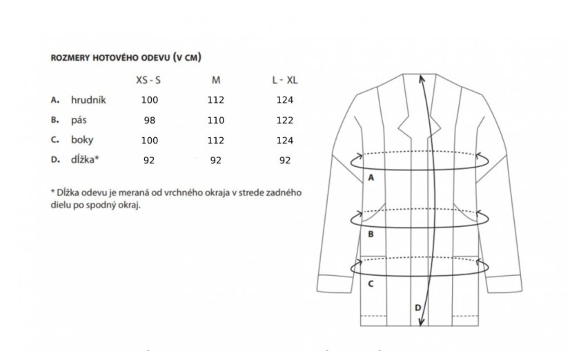 kardigán MiNI_MiDI_MAXI_na objednávku - veľkosť: L-XL