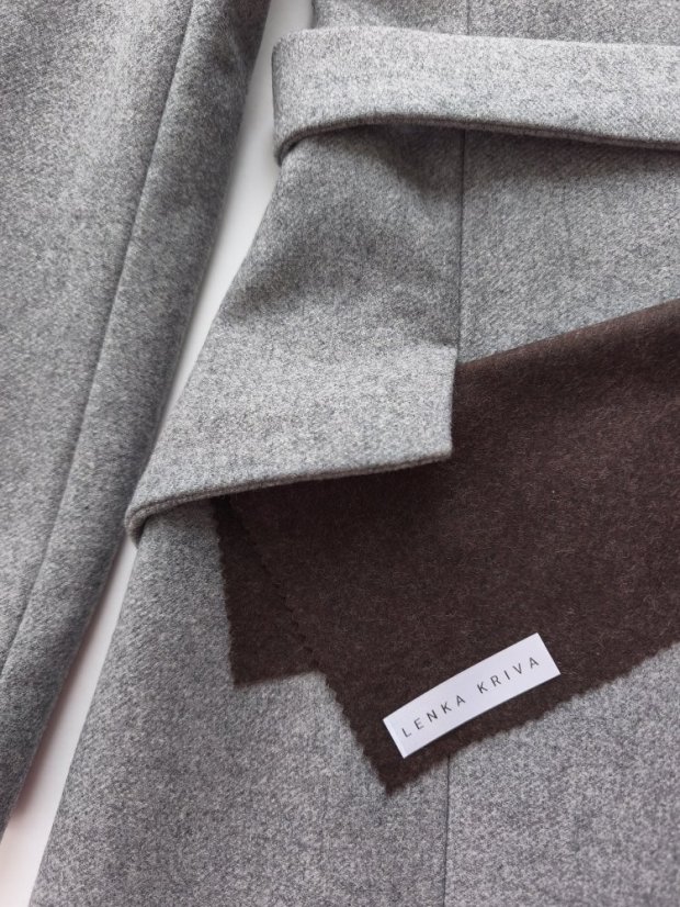 coat _ THREE _ - size: 34, color: chocolate
