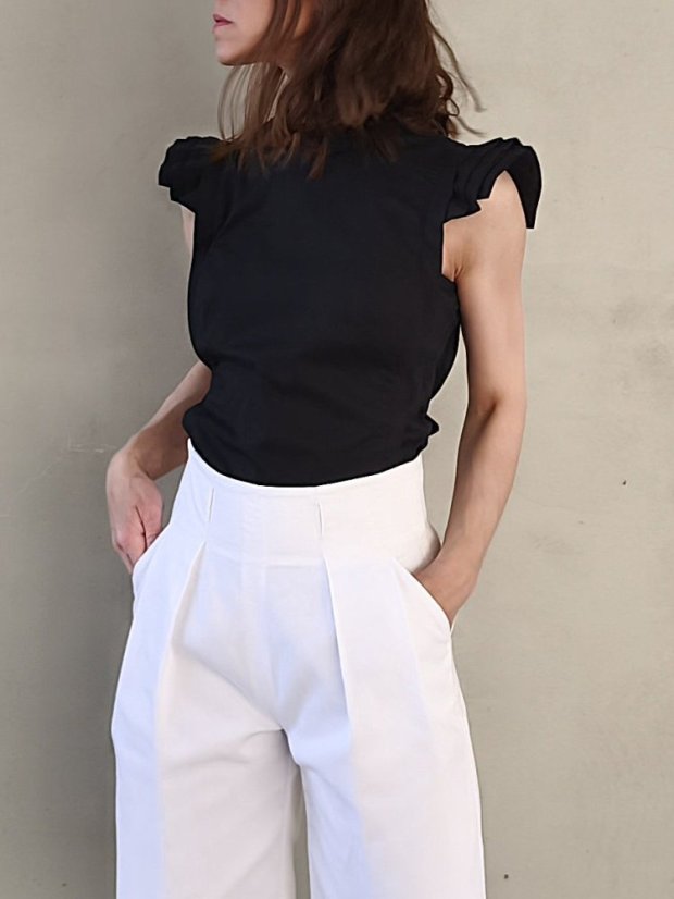 blouse_SIX_ - size: 42, color: čierna