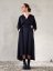 šaty_EIGHT_ viscose satin - veľkosť: XS, farba: čierna