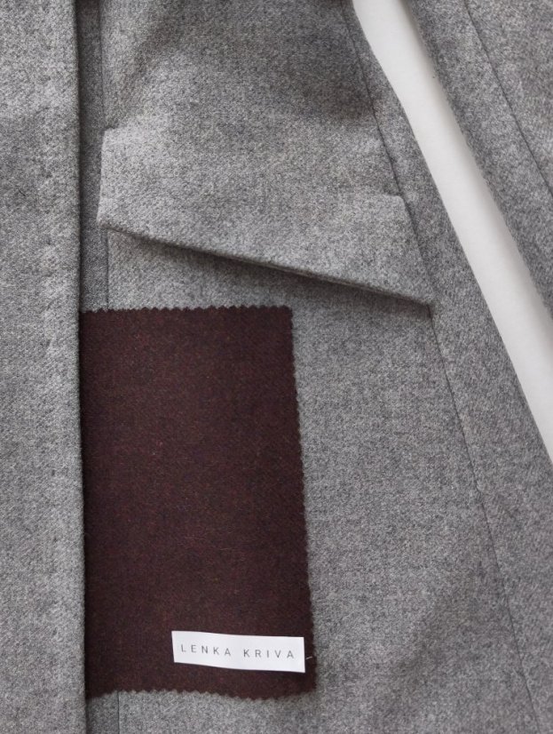 coat _ THREE _ - size: 38, color: burgundy