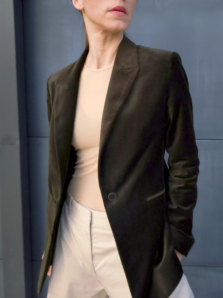 Velvet jacket _FOUR_ :: LENKA KRIVA