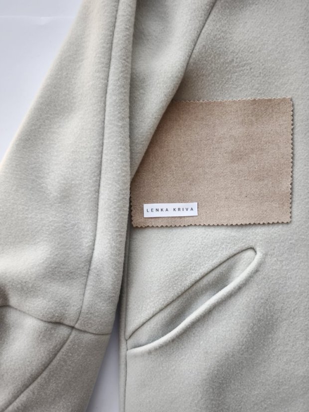 coat_FIVE_ - size: XL, color: light grey