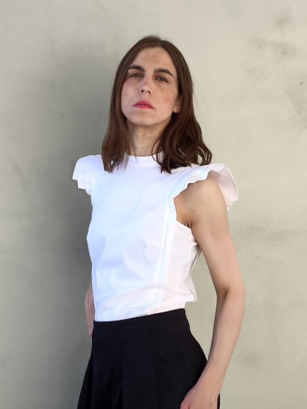 blouse_SIX_ - size: 42, color: čierna