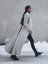 coat_THREE_ - size: 34, color: light grey