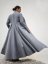 coat_THREE_ - size: 34, color: light grey