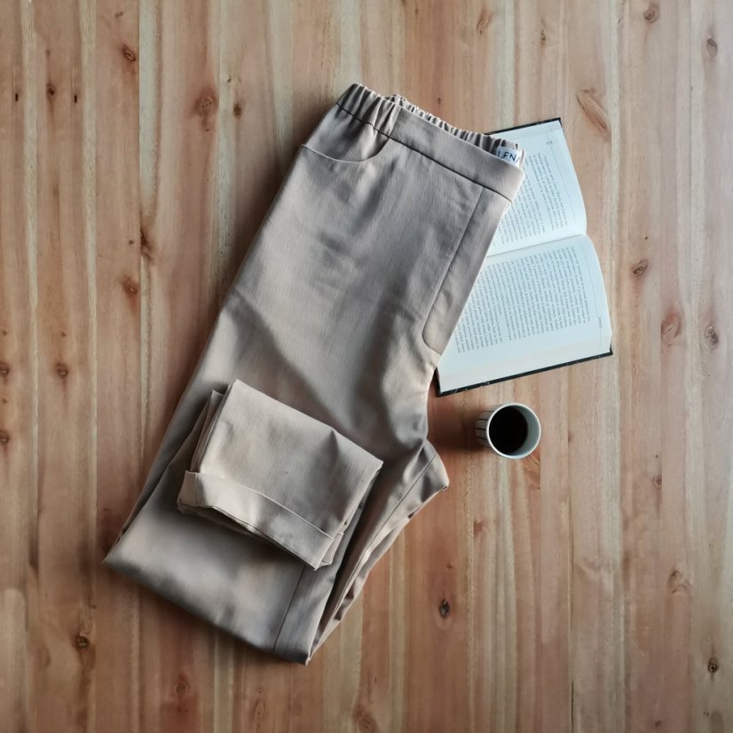 trousers _ LINI _ stretch tencel, 36 black - size: 36, color: čierna