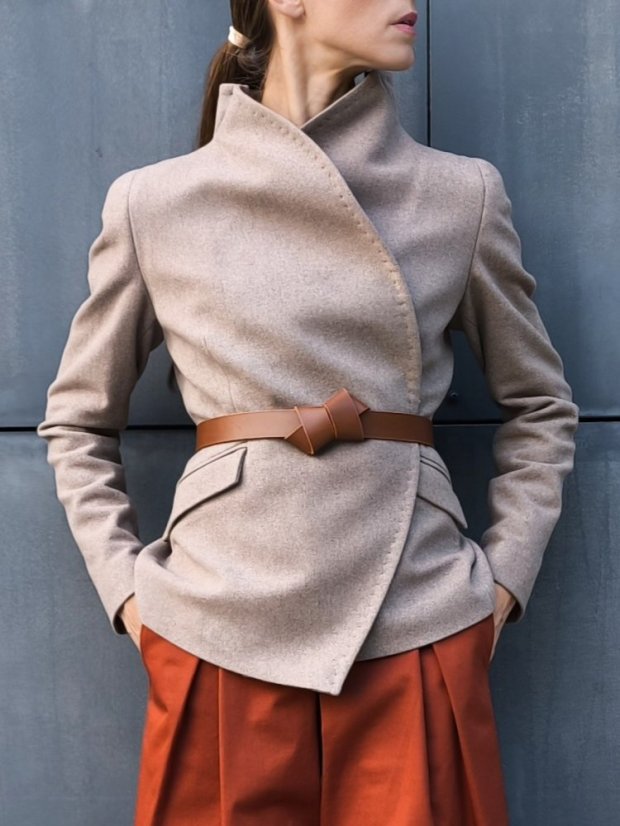 Belt _ONE_ - size: S, color: white