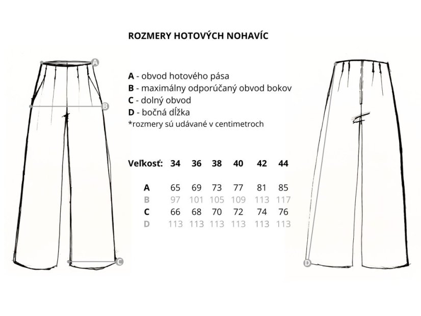 DLHÉ_nohavice _THREE_ - veľkosť: 36, farba: béžová