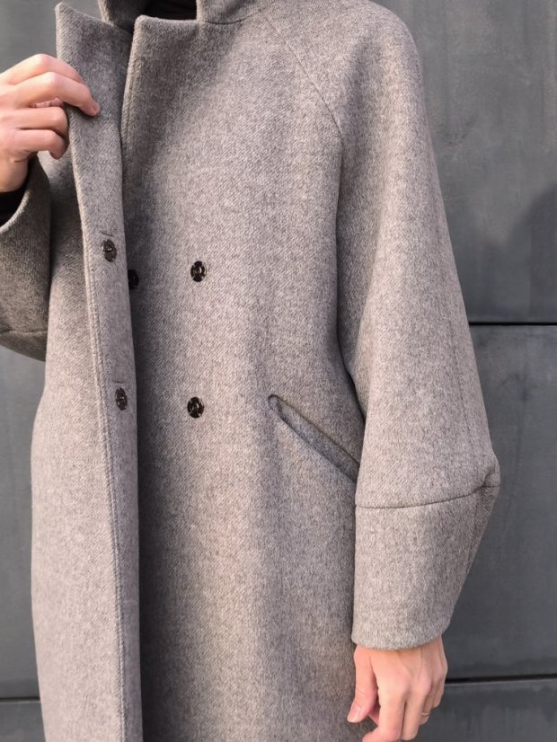 kabát _FIVE_ - veľkosť: L, farba: čierna